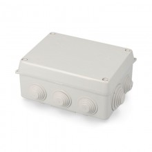 CAJA ESTANCA RECTANGULAR 160X120X71MM CON TORNILLOS
