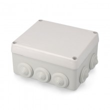 CAJA ESTANCA RECTANGULAR 160X135X70MM CON TORNILLOS