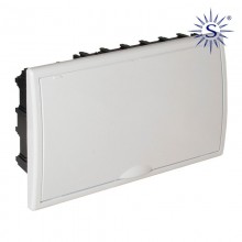 CAJA PARA ICP 1-4 ELEMENTOS DISTRIBUCION HASTA 12 ELEMENTOS PARA EMPOTRAR IP40