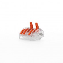 CONECTOR EMPALME 5 TOMAS DE 0,75 A 2,5MM