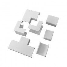 KIT ACCESORIOS PARA MINI CANAL 10/20MM