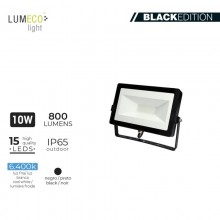 FOCO PROYECTOR LED 10W 6400K 800 LUMENS "BLACK EDITION" LUMECO