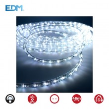 TUBO FLEXILED LED 2 VIAS MULTIFUNCION 36LEDS/MTS BLANCO FRIO (IP44 INTERIOR-EXTERIOR) EDM. EURO/MTS