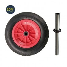 RUEDA DE CARRETILLA NEUMATICA LLANTA PVC EDM