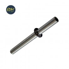EJE RUEDA CARRETILLA 235X19,5MM CON ARANDELAS