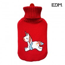 BOLSA DE AGUA ROJA UNICORNIO 2L