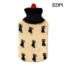 BOLSA DE AGUA MODELO GATOS NEGROS 2L