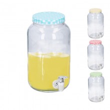 DISPENSADOR DE BEBIDA CRISTAL 3L CON GRIFO