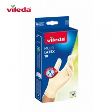 GUANTE MULTI LATEX 10 UNID TALLA M/L 145942 VILEDA