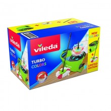 VILEDA COLORS TURBO - SET FREGONA GIRATORIA VERDE 158692 VILEDA