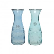 BOTELLA DE CRISTAL CON RELIEVE DIA10X25CM 1100ML