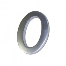 NUMERO 0 NIQUEL MATE 10CM FIJACION INVISIBLE