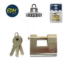 CANDADO LATON REFORZADO DE SEGURIDAD 50,5X48,5X20MM BLISTER