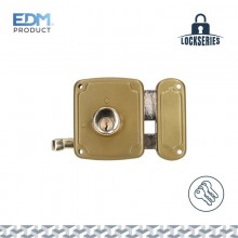 CERRADURA DERECHA 80MM 3 LLAVES INCLUIDAS
