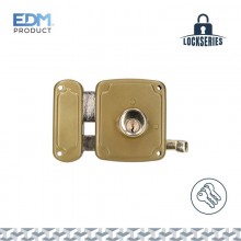 CERRADURA IZQUIERDA 80MM 3 LLAVES INCLUIDAS