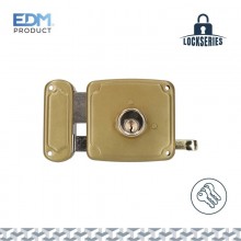CERRADURA IZQUIERDA 100MM 3 LLAVES INCLUIDAS