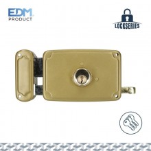 CERRADURA IZQUIERDA 140MM 3 LLAVES INCLUIDAS