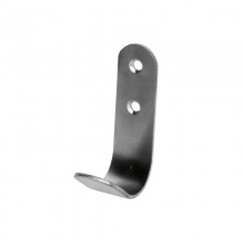 COLGADOR SIMPLE ACABADO INOX MATE