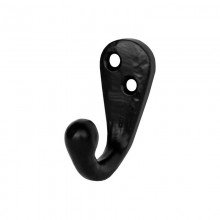 COLGADOR SENCILLO FORJA NEGRO