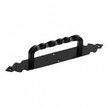 TIRADOR PUERTA 275MM FORJA NEGRO