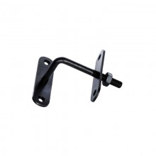SOPORTE BARANDILLA REGULABLE NEGRO