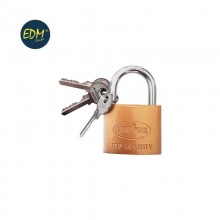 CANDADO 30MM 3 LLAVES BASIC LINE EDM