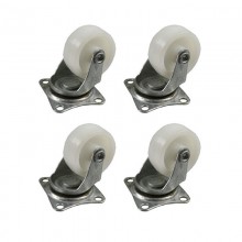 SET 4 RUEDAS 50MM BLANCAS
