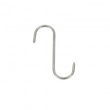 GANCHO CARNICERO INOX 18/8 LONGITUD 120MM GROSOR 4MM