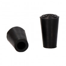 CONTERA EXTERIOR GOMA Ø14MM NEGRA