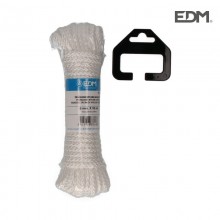 MADEJA TRENZADO NYLON 10MTS BLANCO GRANATE
