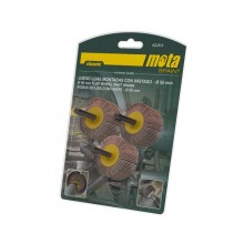 JUEGO CEPILLOS LAMINA 50X30X6MM 3 GRANOS 50-80-120 AZJ530