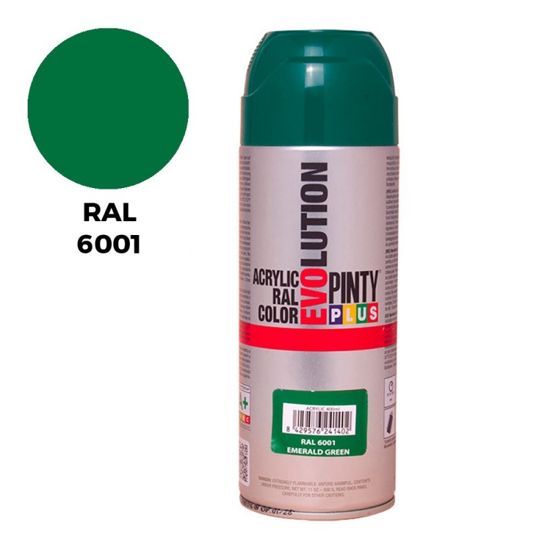 SPRAY RAL 6001 VERDE ESMERALDA 400ML 