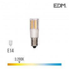 BOMBILLA PEBETERO LED E14 5,5W 650 LM 3200K LUZ CALIDA EDM