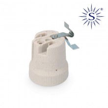 PORTALAMPARAS PORCELAN E-27 PLAFONES