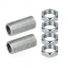 ROSCA 20 MM. CON TUERCA ENVASADA (2 R. Y 4 T.)