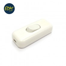 INTERRUPTOR DE PASO BLANCO EDM ENVASADO