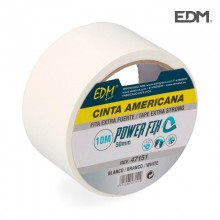 CINTA MULTIUSO AMERICANA 10X50 BLANCA ENVASADA
