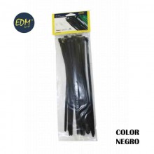 BRIDAS NEGRAS 250X4,8 ENVASADAS (BOLSA 25 UNID.) EDM