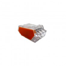 CONECTOR RAPIDO 3 VIAS 450V 24A ENVASADO 5UNI