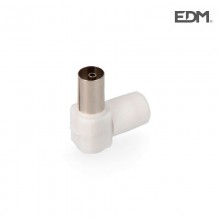 BASE AEREA ACODADA TV 9,5 MM. ENVASADA EDM