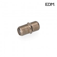 CONECTOR EMPALMADOR "F" MACHO MACHO ENVASADO EDM