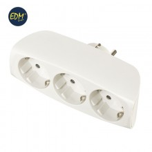 MULTICONECTOR TRIPLE ECONOMICO RETRACTILADO