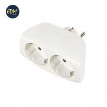 MULTICONECTOR DOBLE ECONOMICO RETRACTILADO EDM 2.400W