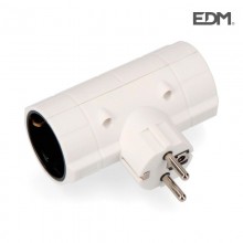 CLAVIJA DOBLE ECONOMICA T/TL 16A 250V